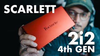 Gain Range 70dB FOCUSRITE SCARLETT 2i2 4th GEN [upl. by Carlick]