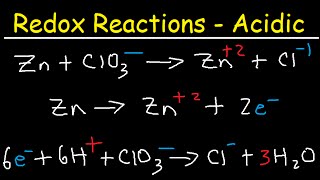 How To balance Redox Equations In Acidic Solution [upl. by O'Malley]