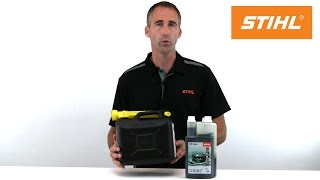 How to mix your own fuel for STIHL chainsaws amp equipment [upl. by Joellyn396]