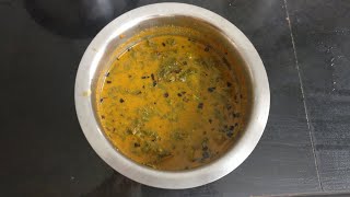 Malabar spinach curry Vali ambat a GSB konkani recipe [upl. by Jepum984]