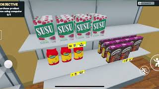 I Opened My New 🛒Grocery Market Supermarket Simulator [upl. by Apgar129]