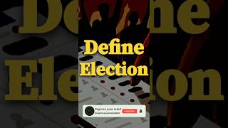 What do you mean by Election  Class9 Polscience Chapter3 Electoral Politics election viral [upl. by Cleodell]