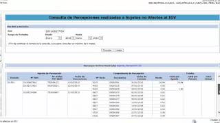 CONSULTA DE PERCEPCIONES  PORTAL SUNAT [upl. by Teferi940]