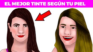 👉 El Tinte MÁS LINDO PARA TI Según TU tipo de PIEL  ¿Qué color de cabello te queda según tu piel [upl. by Redmund]