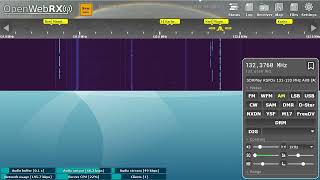 Flugfunk hören  wie geht das  über SDR openwebrx receiverbook Frequenzen [upl. by Eignat]