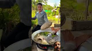 How to cook big fish recipe shortvideo shorts food cooking [upl. by Eoin914]