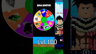 Lvl 1 vs Lvl 100 vs Lvl MAX na roleta do Roblox [upl. by Nellac]