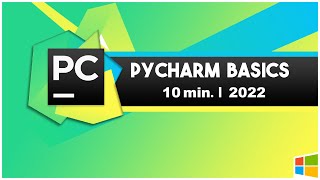 PyCharm Tutorial  Introduction to PyCharm  Basics in 10 Minutes [upl. by Ainirtak993]