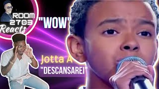 Jotta A sings quotDescansareiquot  First Time Reaction ❤️ [upl. by Docilu]