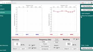 Audiogram Demo  ACBC thresholds [upl. by Talbert610]