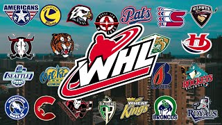 WHL Western Hockey League Arenas 202324 [upl. by Dayir390]