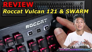 Roccat Vulcan 121 Review amp SWARM Tutorial  Gaming Keyboard [upl. by Sirad]