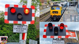 Chertsey Level Crossing Surrey [upl. by Trygve]