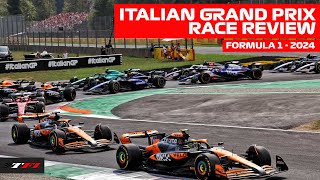 2024 Italian GP Race Report Highlights Analysis and Results [upl. by Tudela]