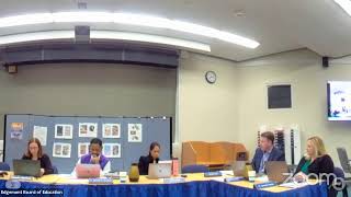 Edgemont Board of Education Meeting [upl. by Nata]