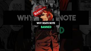 Death note is banned🤔❔️ [upl. by Ellenrahs]