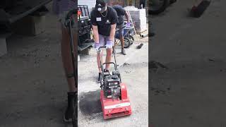 Pothole Repair Made Easy Compacting for Smooth Results shorts [upl. by Daisy]