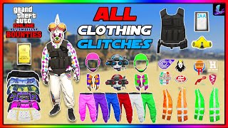 SOLO ALL WORKING GTA 5 ONLINE CLOTHING GLITCHES IN 1 VIDEO BEST CLOTHING GLITCHES AFTER PATCH [upl. by Amik75]