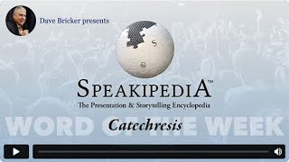 Friday WOW—Speakipedia Word of the Week Catachresis [upl. by Bolen]