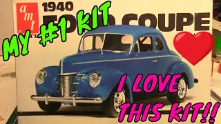 Lukas Kits 12 The Kit That is Most Dear To Me The AMT 40 Ford Coupe [upl. by Pantia34]