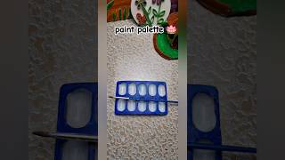 Today I made paint palette  short yt short creativityanshra Zubair art and craft  DIY [upl. by Reagen]