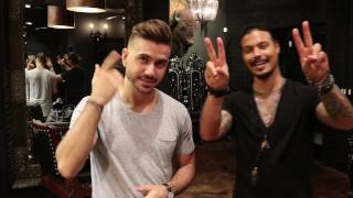 LA Hairstyle at Daniel Alfonso Mens Salon feat Alex Costa [upl. by Munn]