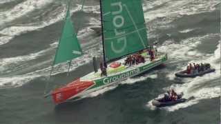 Leg 8 Groupama Win  Volvo Ocean Race 2012 [upl. by Giffard]