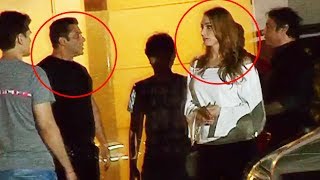 Salman Khan With LADYLOVE Iulia Vantur At Arpita Khans Party [upl. by Schmitz]