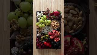 Healthy holiday appetizer  thanksgiving charcuterie mediterraneandiet mediterraneandietrecipes [upl. by Friederike]