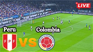 🔴  Perú vs Colombia EN VIVO  Clasificación Mundial CONMEBOL • Partido en vivo hoy [upl. by Itnuahsa]