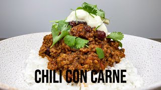 Chili Con Carne  How To Make Chili Recipe [upl. by Eevets202]