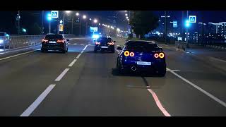 NIGHT CAR  NISSAN SKYLINE R34  4K [upl. by Nilhtac]