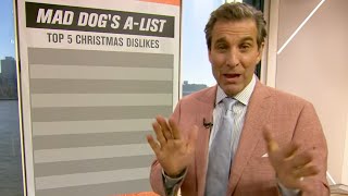 Mad Dogs AList of all the things he dislikes about Christmas 😒  First Take [upl. by Cinderella]