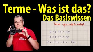 Terme  Was ist das Das Basiswissen  Lehrerschmidt [upl. by Chev340]