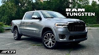 2025 Ram 1500 Tungsten Full Review and Tour  Twin Turbo Luxury [upl. by Eonak]