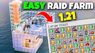 BEST Raid Farm for Minecraft 121 – Insane Loot amp Totems [upl. by Hafirahs]