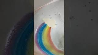 Over the Rainbow Bath Bomb Video [upl. by Airda]