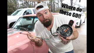 how to wire a swap meet tachometer and set the number of cylinders [upl. by Eilrahc95]