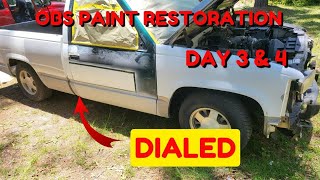 OBS Paint Restoration Day 3 amp 4 Bodywork Dialed Color Choice Reveal [upl. by Sandie]