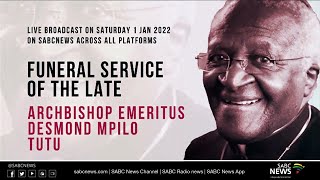 Archbishop Desmond Tutu Funeral Service [upl. by Couchman]