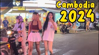 Phnom Penh Cambodia night life 2024  Happy New Year [upl. by Haras182]