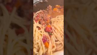 Easy Bolognese Pasta Recipe quickrecipe easyrecipe bolognese italianfood [upl. by Merceer]