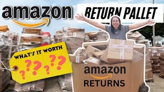 I BOUGHT AN AMAZON RETURNS PALLET BUT WAS IT WORTH IT [upl. by Boesch]