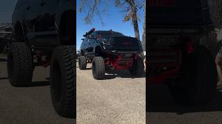 projectdarth Tundra TRDpro on 40x1550R24 New Mutant XRT Predator Tires at lonestarthrowdown [upl. by Tigirb]