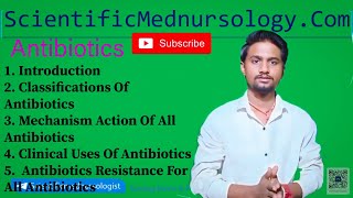 classification Of Antibiotics Easy Way  Mechanism Action Of All Antibiotics  4th Sem Bsc Nursing [upl. by Nedyarb]