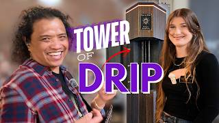 The TOWER OF DRIP Days of Yore Tower Spring Reverb  2024 LA Stompbox Exhibit [upl. by Silvers]