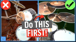 5 EASY Steps To START Playing Drums  Beginner Drum Lesson [upl. by Elleoj190]