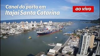 Canal do Porto e Ferry Boat entre ItajaíNavegantes  SC AO VIVO 📺 [upl. by Aicnatsnoc]