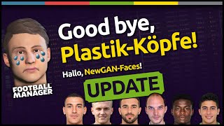 REALE Gesichter für NEWGENS Update  Football Manager [upl. by Potter]