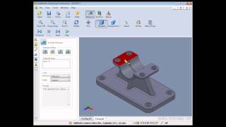 SolidWorks 2013 eDrawings  How to Use the Measure Tool  03 [upl. by Latterll]